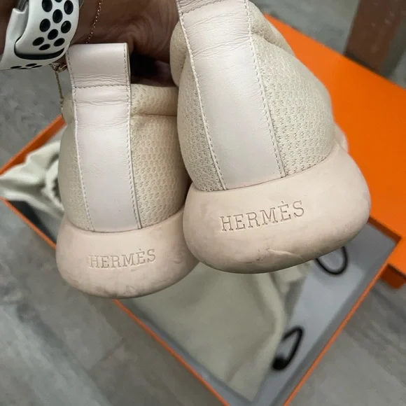 Hermes Sneakers Pink size 38